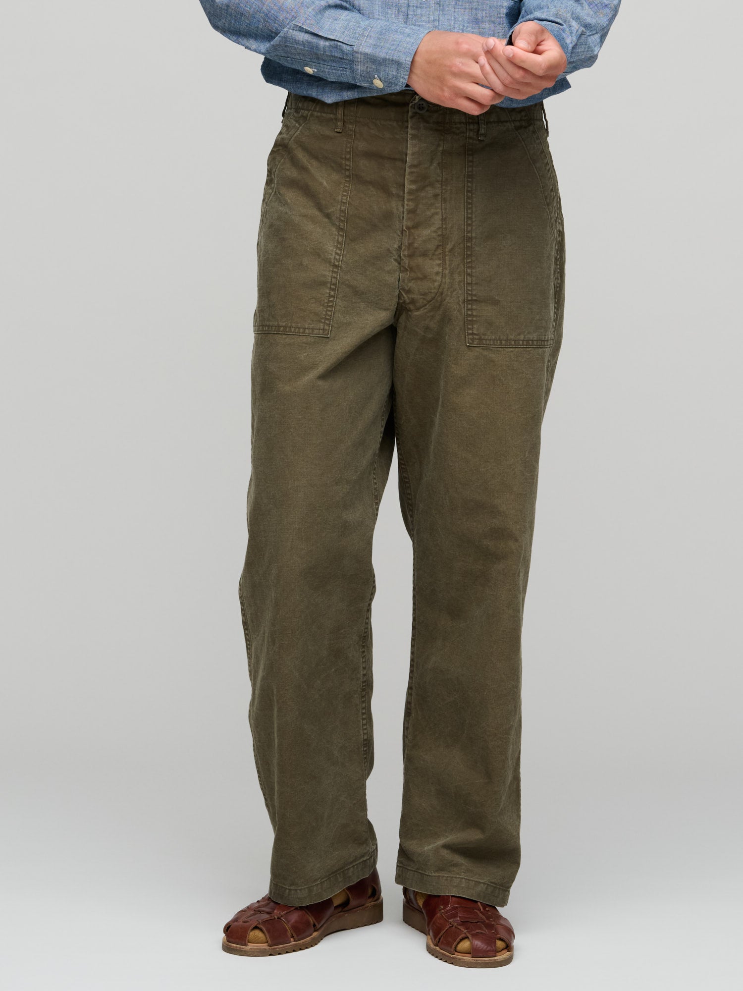 Summer Fatigue Pants, Olive – Goods
