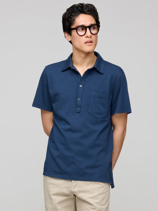 Spilo Jersey Polo, Navy