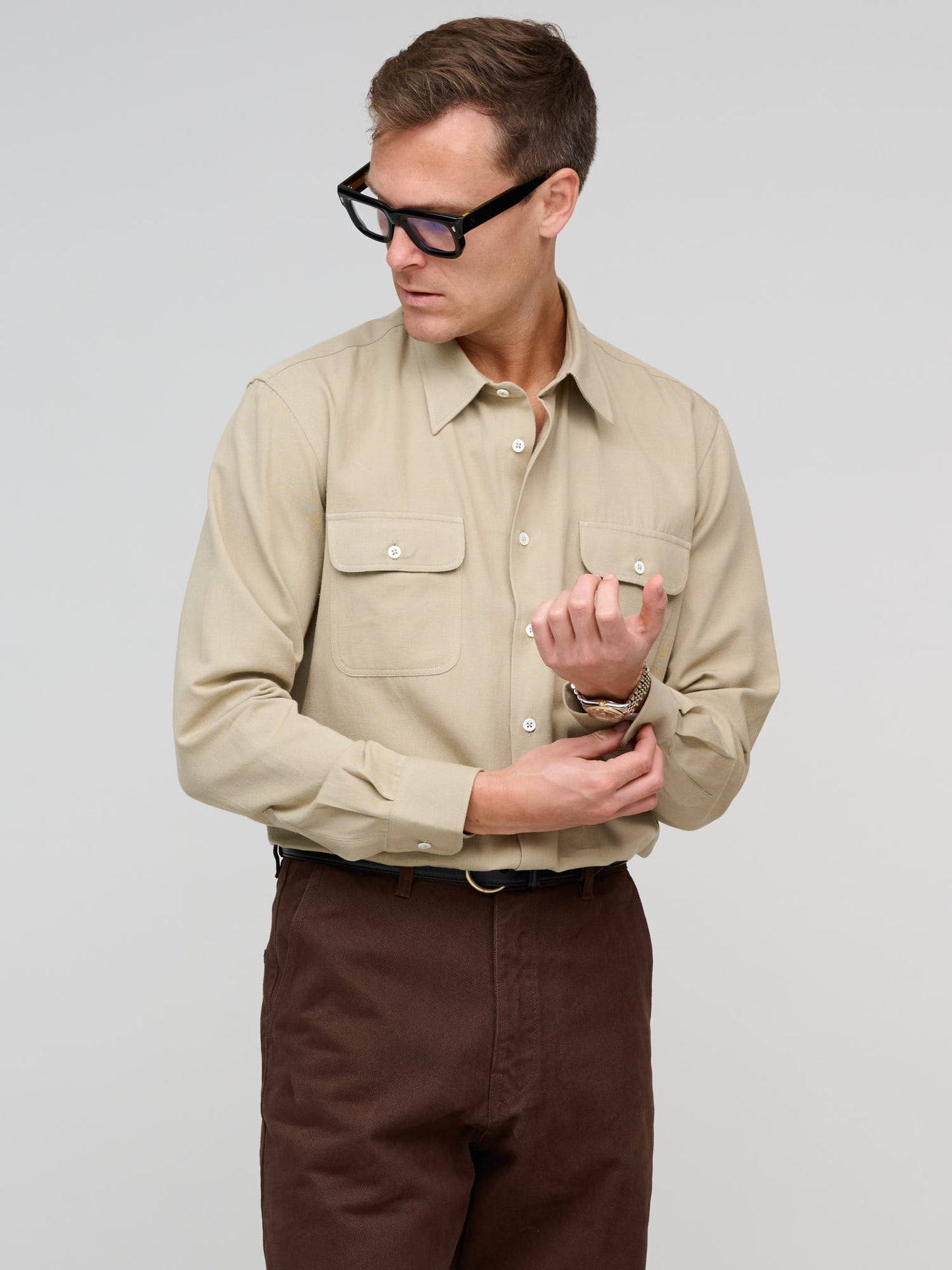 Artist Shirt, Beige