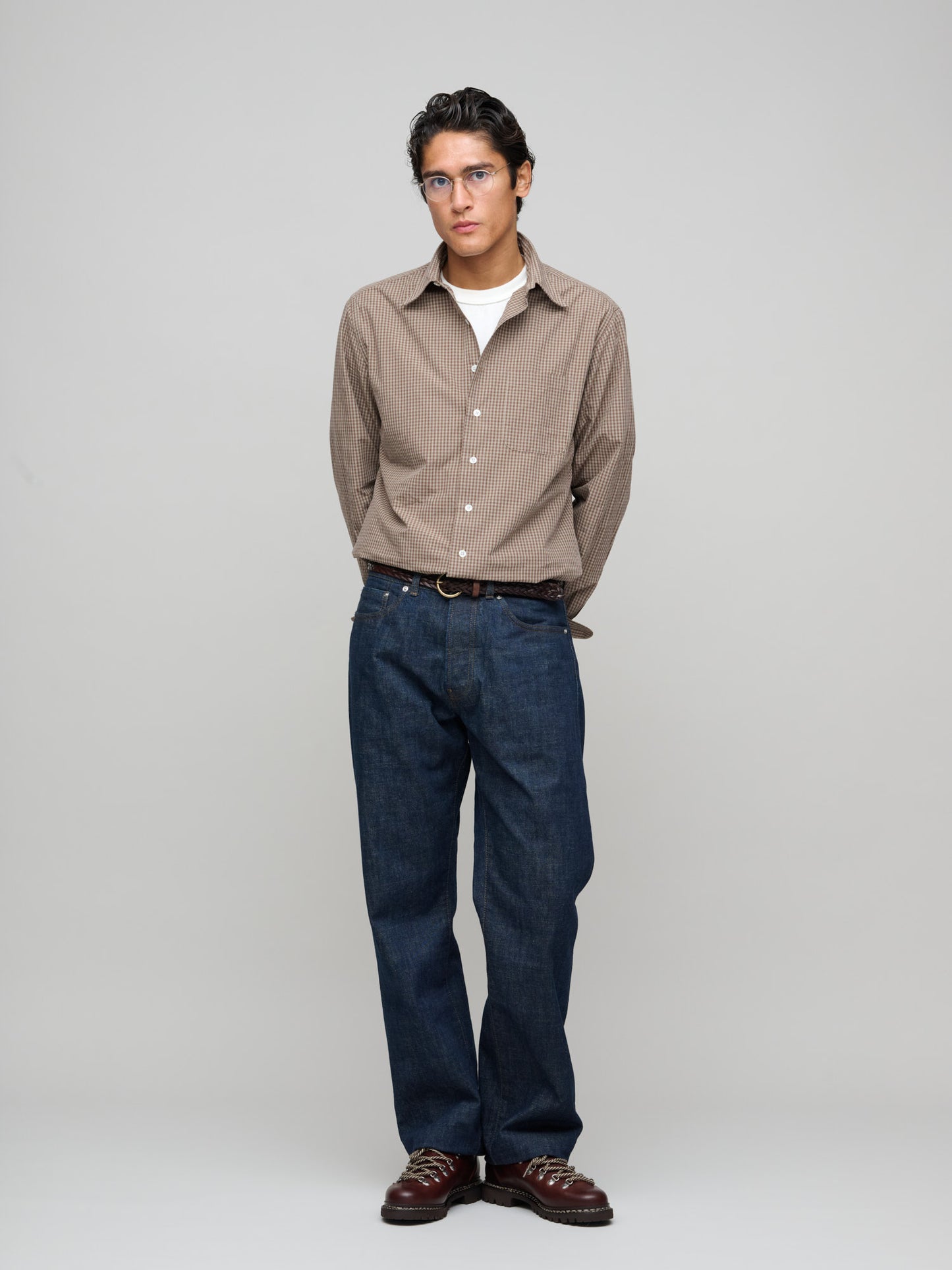 Duty Shirt Graph Check, Brown