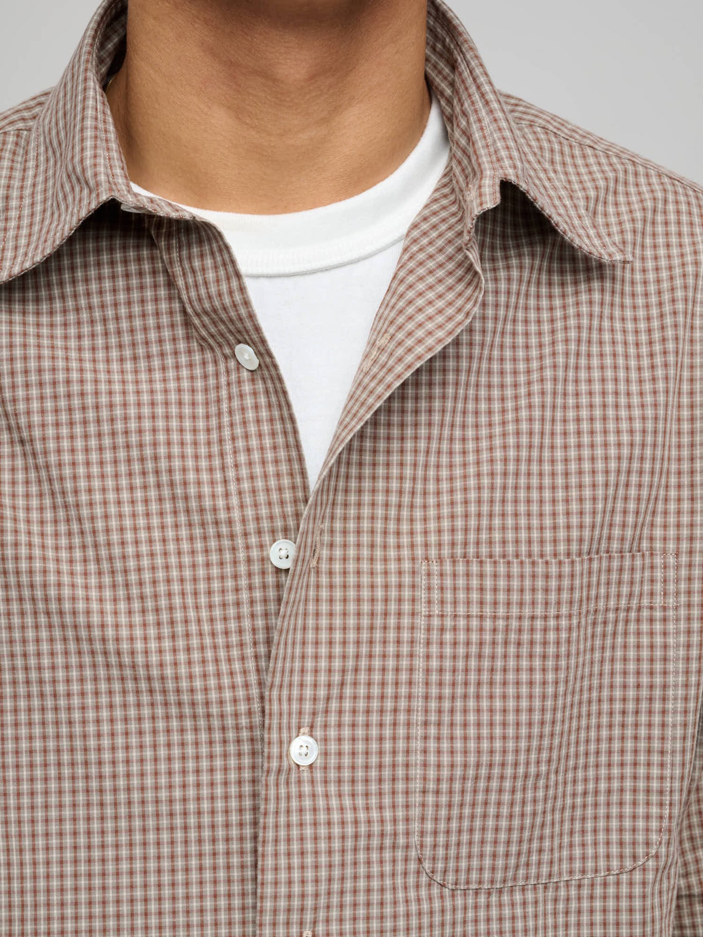 Duty Shirt Graph Check, Brown