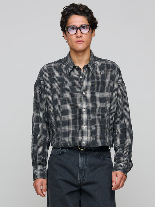 Stable Shirt Checked, Antracite