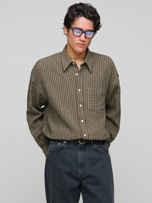 Stable Shirt Checked, Khaki