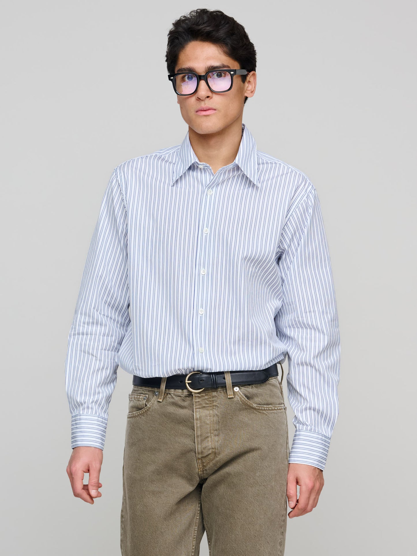 Base Shirt, Blue Stripes