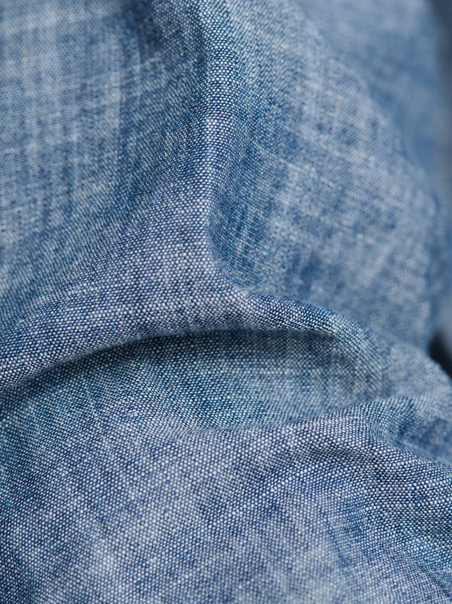 Drake's for GOODS, Deep Pocket Work Shirt, Chambray