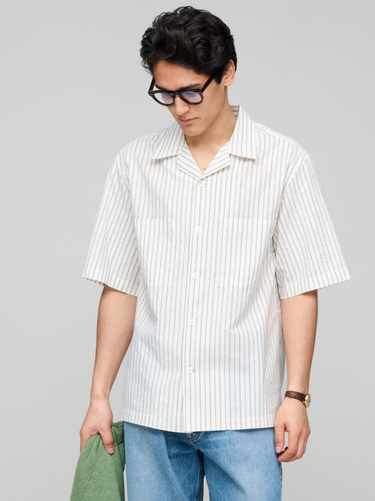 Solana Striped Shirt, Ivory