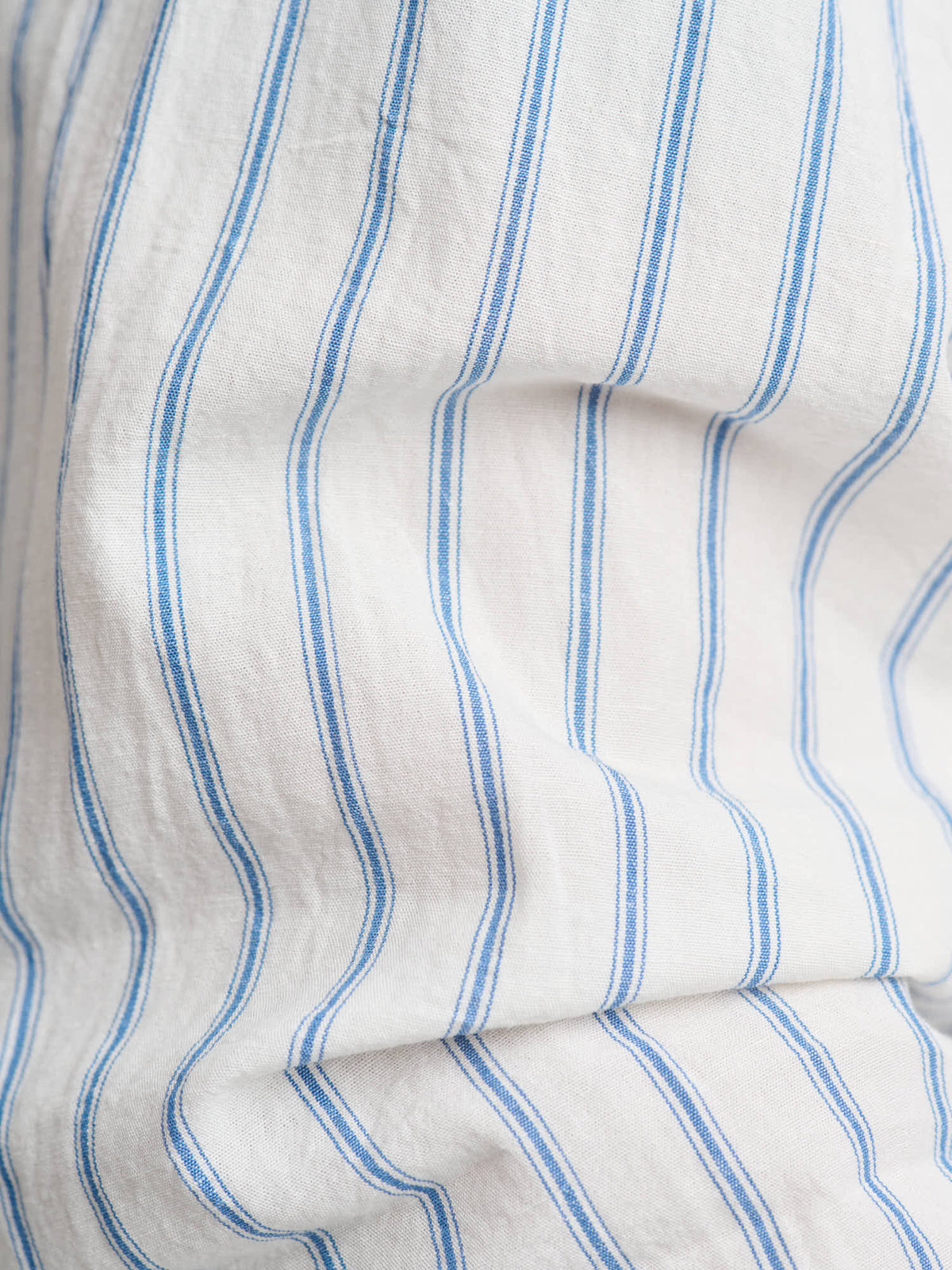 LP One-Pocket Halo Stripe Shirt, White & Blue