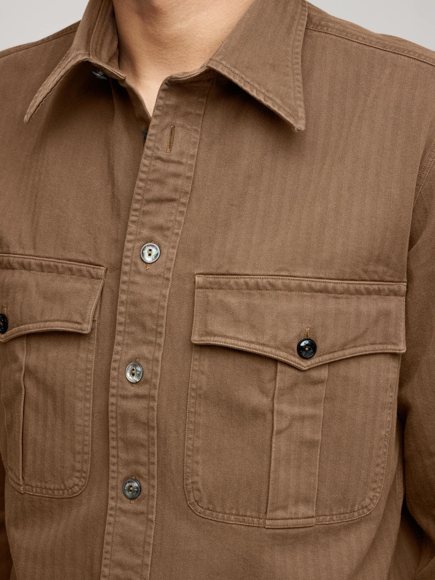 Rn Work Shirt, Toabcco Leaf