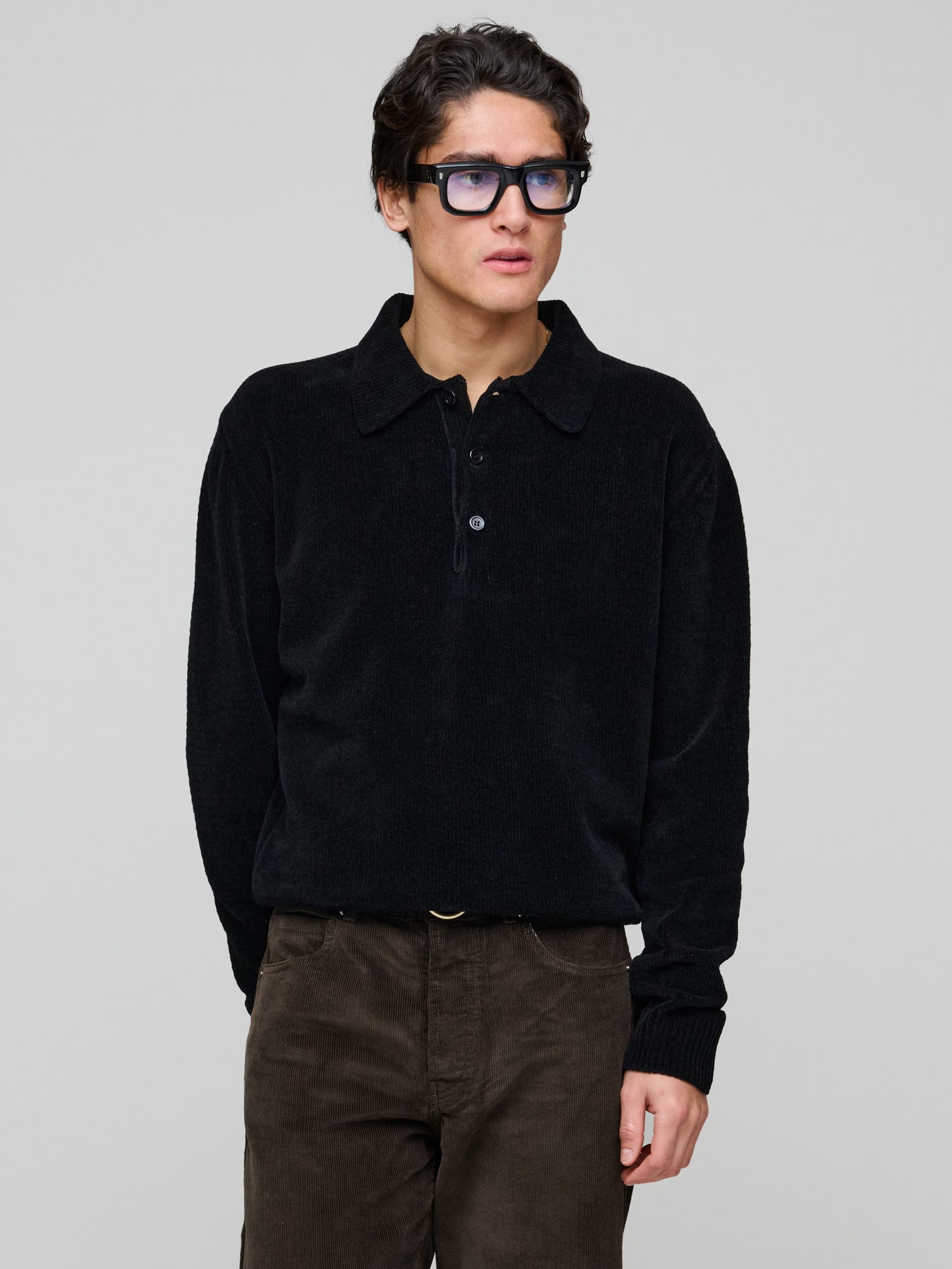 Chenile Polo, Black