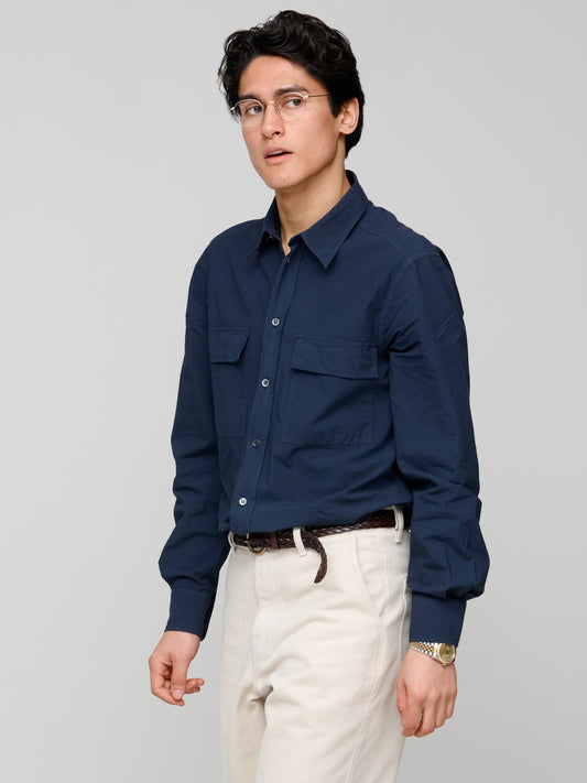 Den Tendon Shirt, Navy