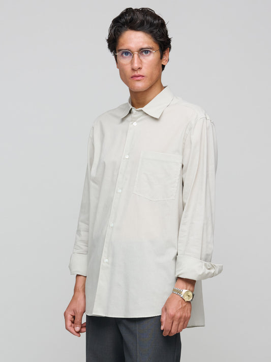 Volume Shirt Finepop, Light Grey