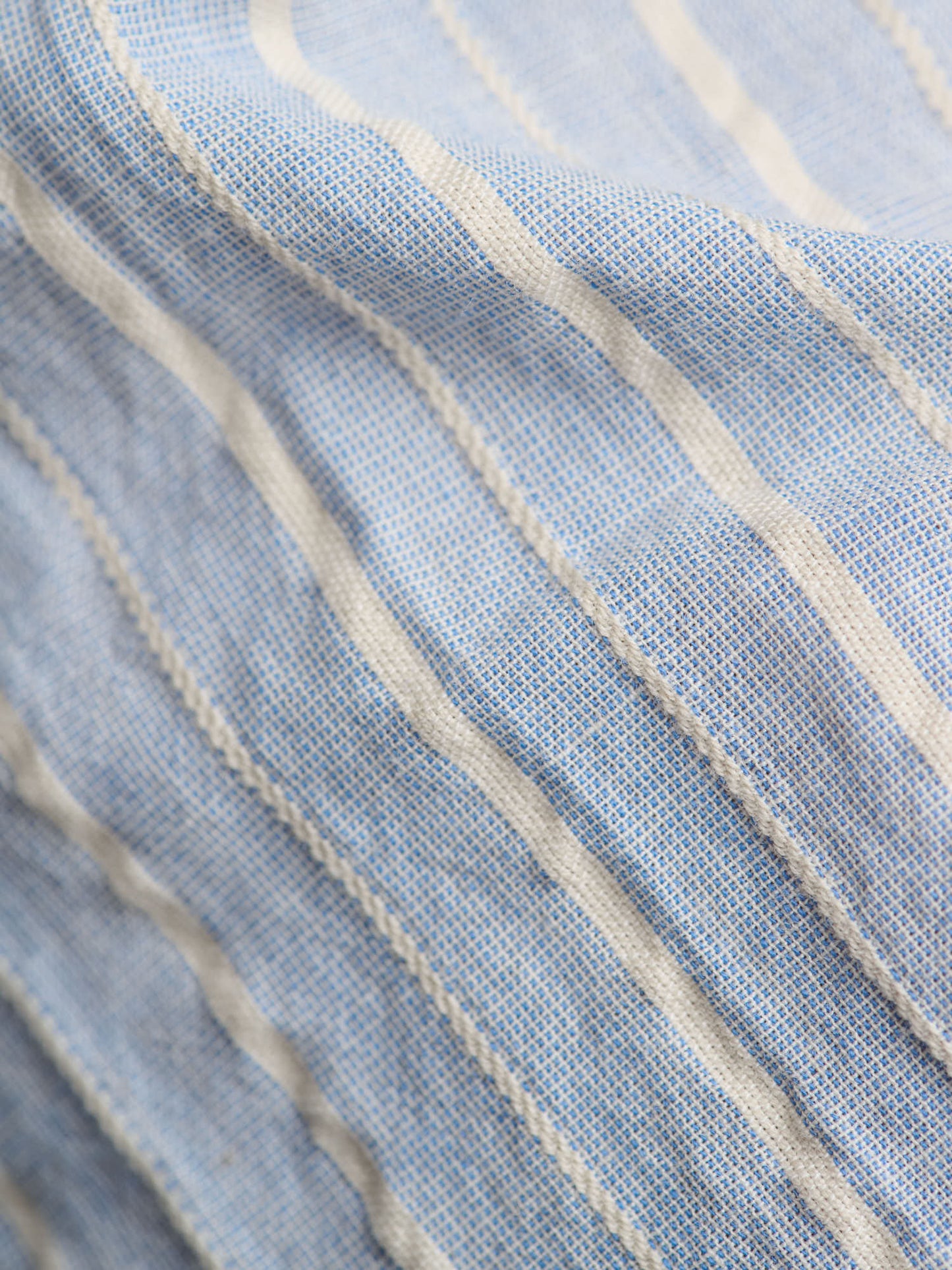 Japanese Dobby Stripe Shirt, Blue