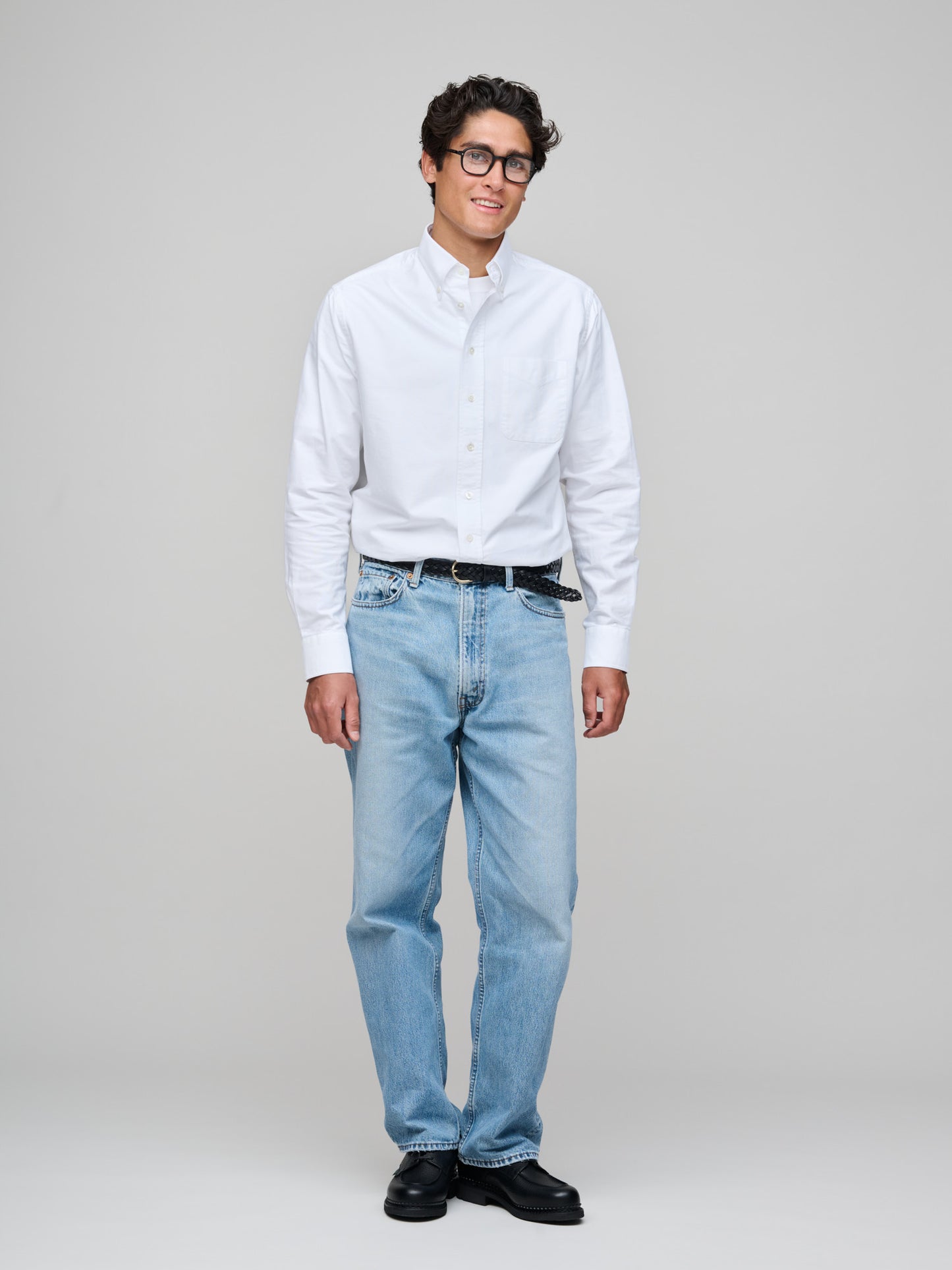 American BD Oxford Shirt, White