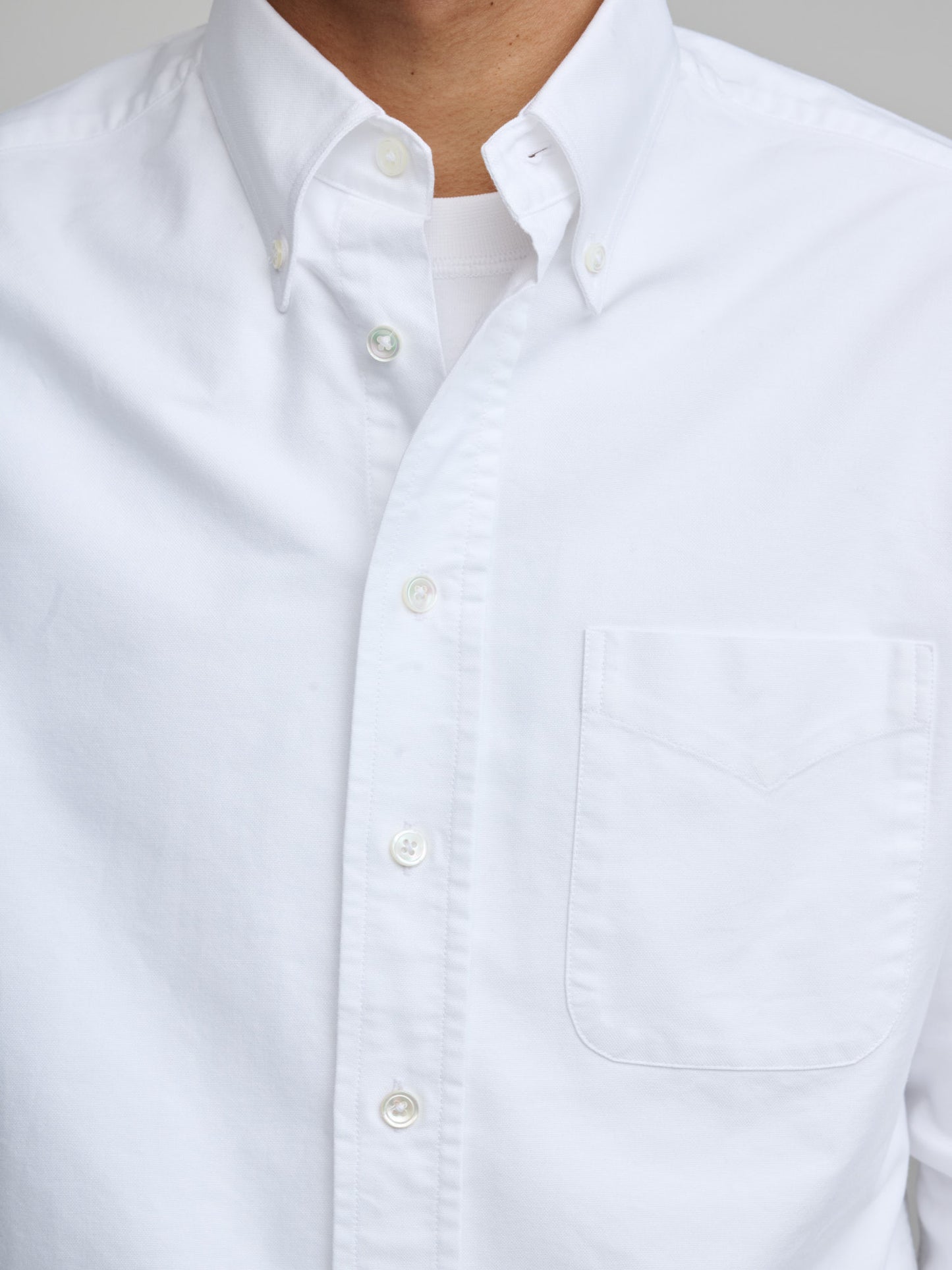 American BD Oxford Shirt, White