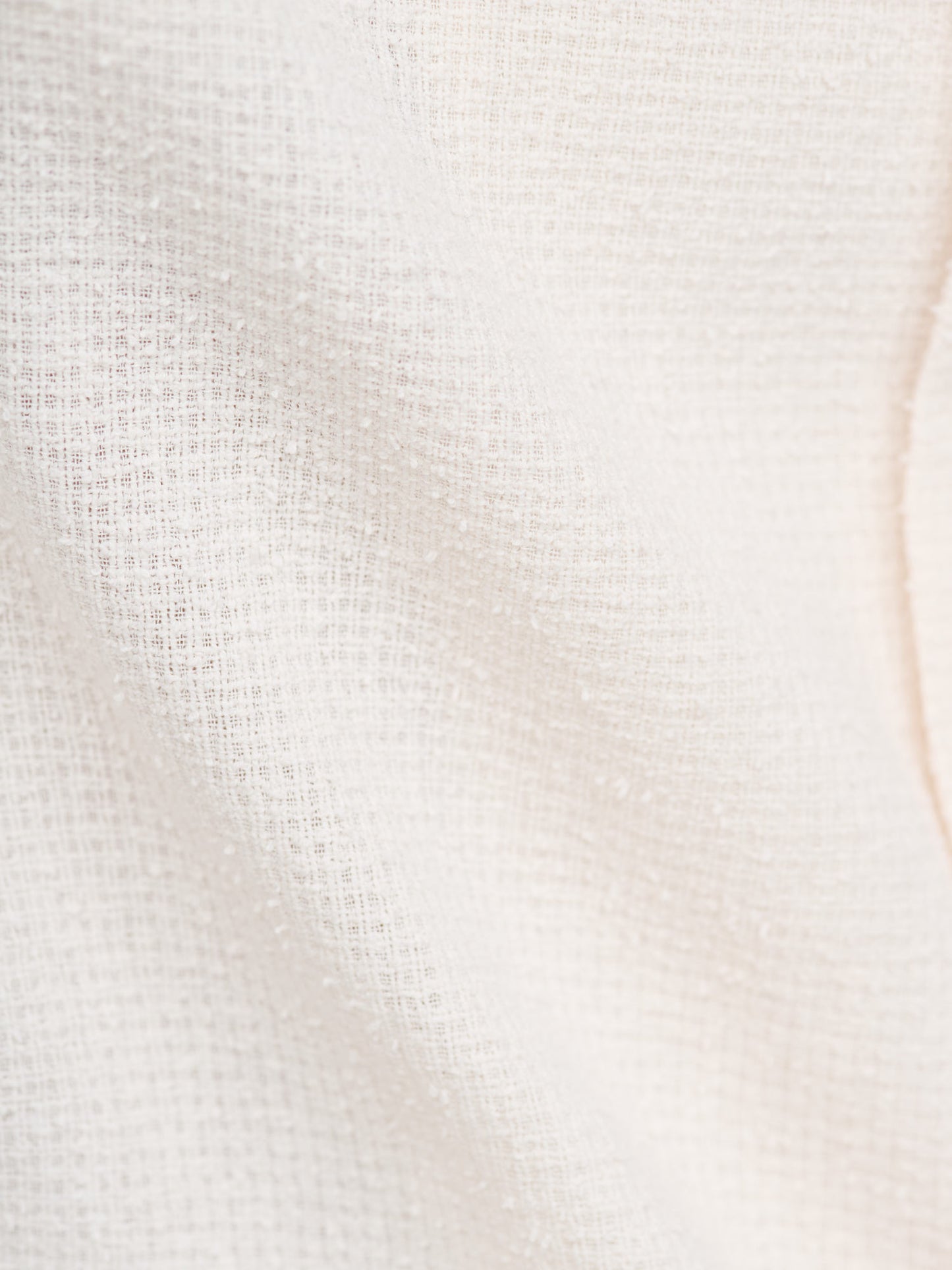 Donde Hopsack Shirt, Ecru