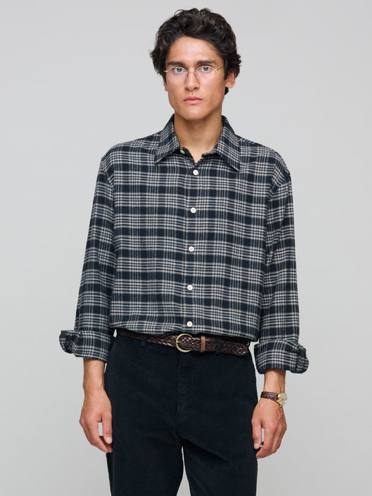 Studio Shirt Checked, Black