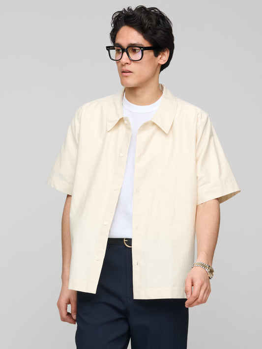 Wander Shirt Raw Nep, Khaki