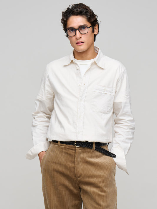 Faziol Trussa Shirt, Avorio