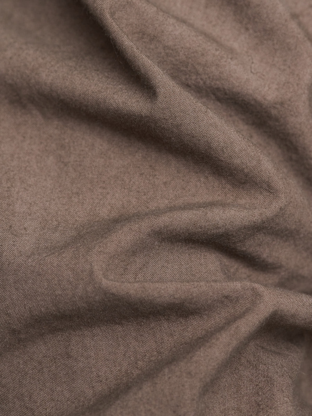 Duty Shirt Triple-Washed Poplin, Garment Dyed Brown