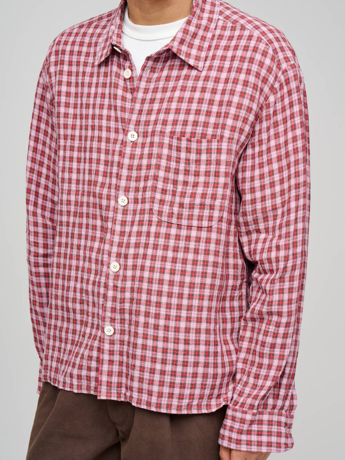 Farmer Shirt Irish Linen, Sunrise