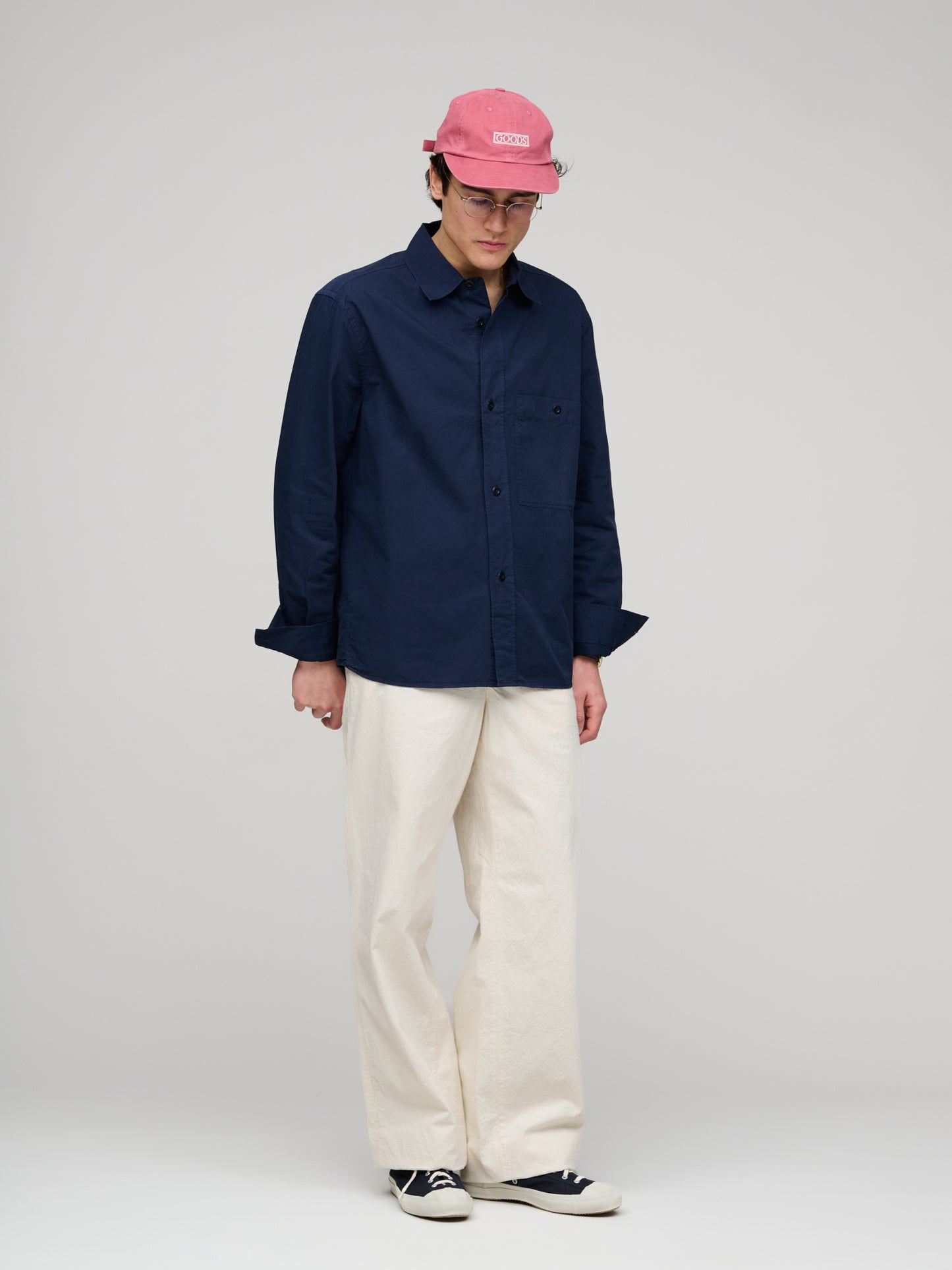Overall Shirt Dry Cotton Twill, Midnight
