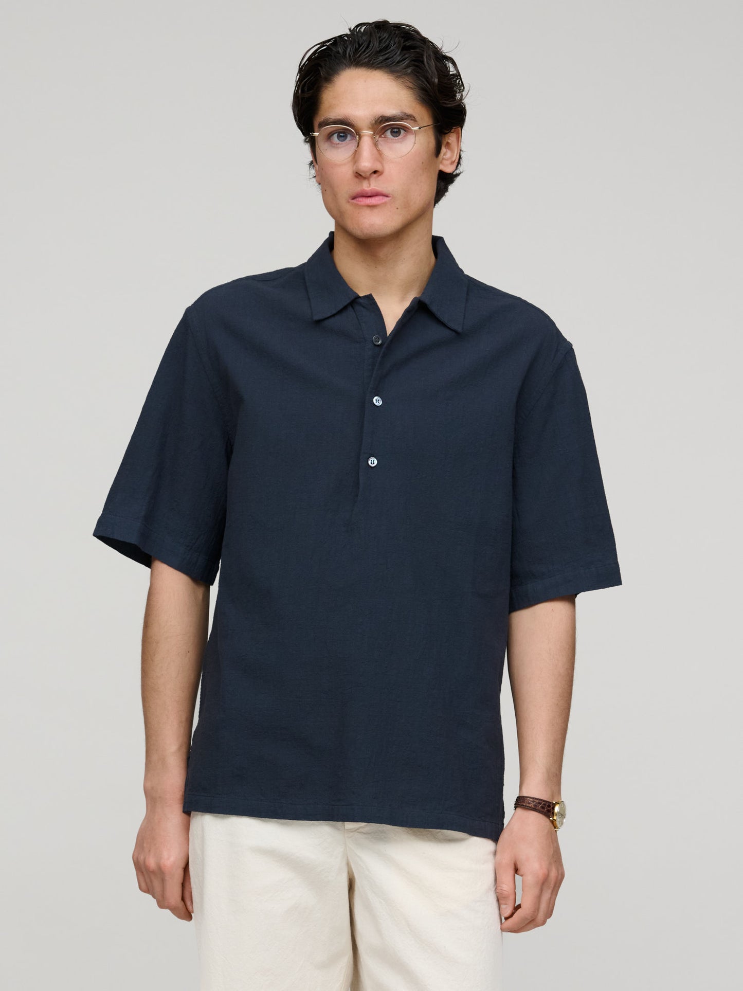 Mola Shirt, Navy