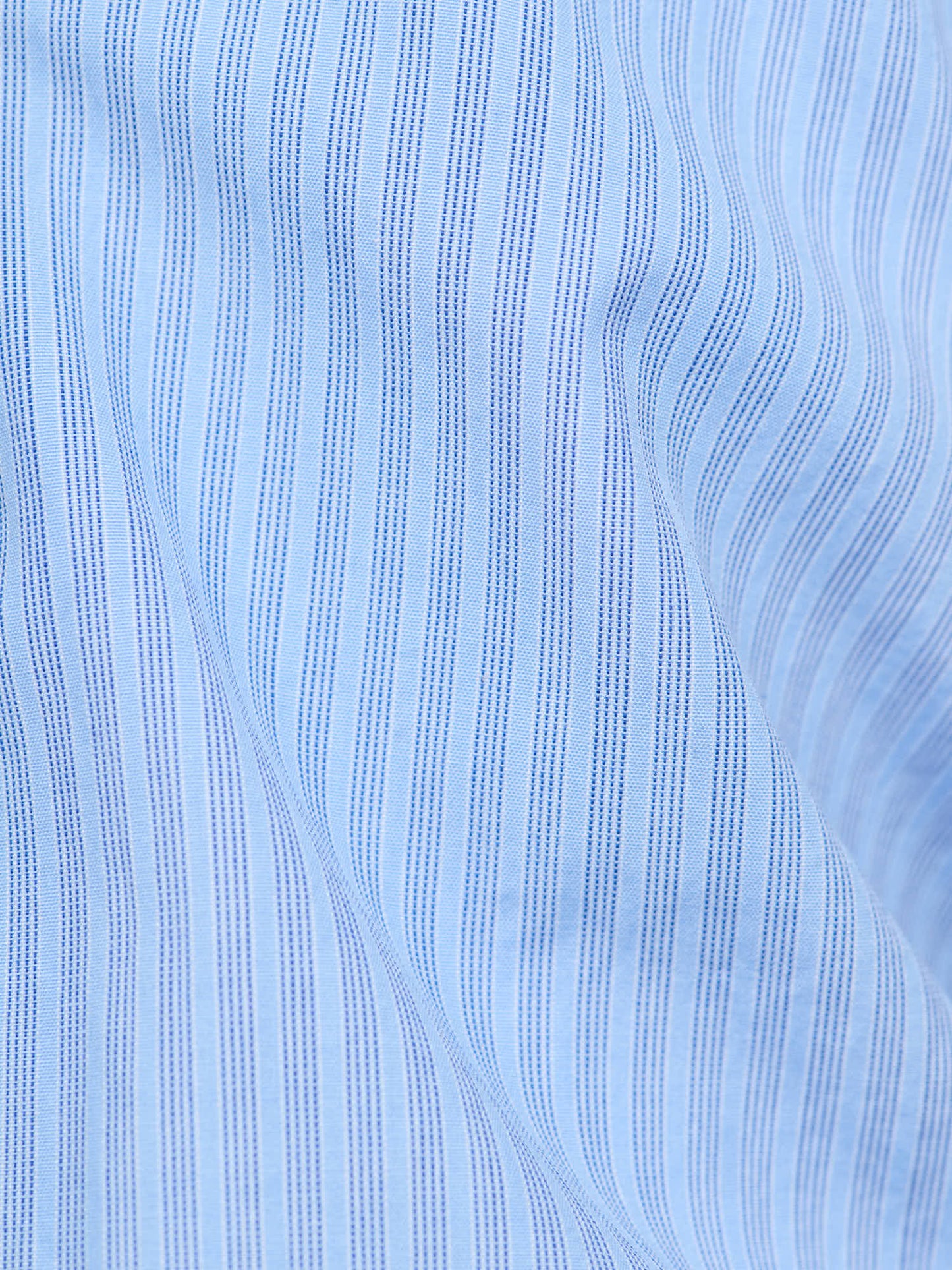 American BD Lightweight Fine Stripe, Light Blue/Navy/White