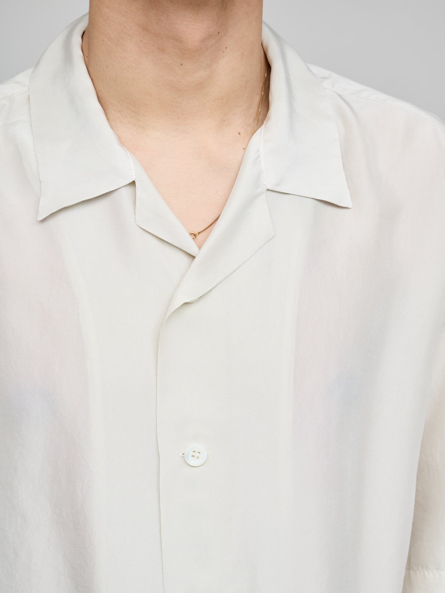 Solana Silk Shirt, Perla