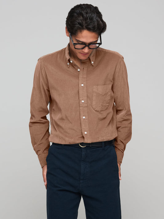 Corduroy Shirt, Tobacco