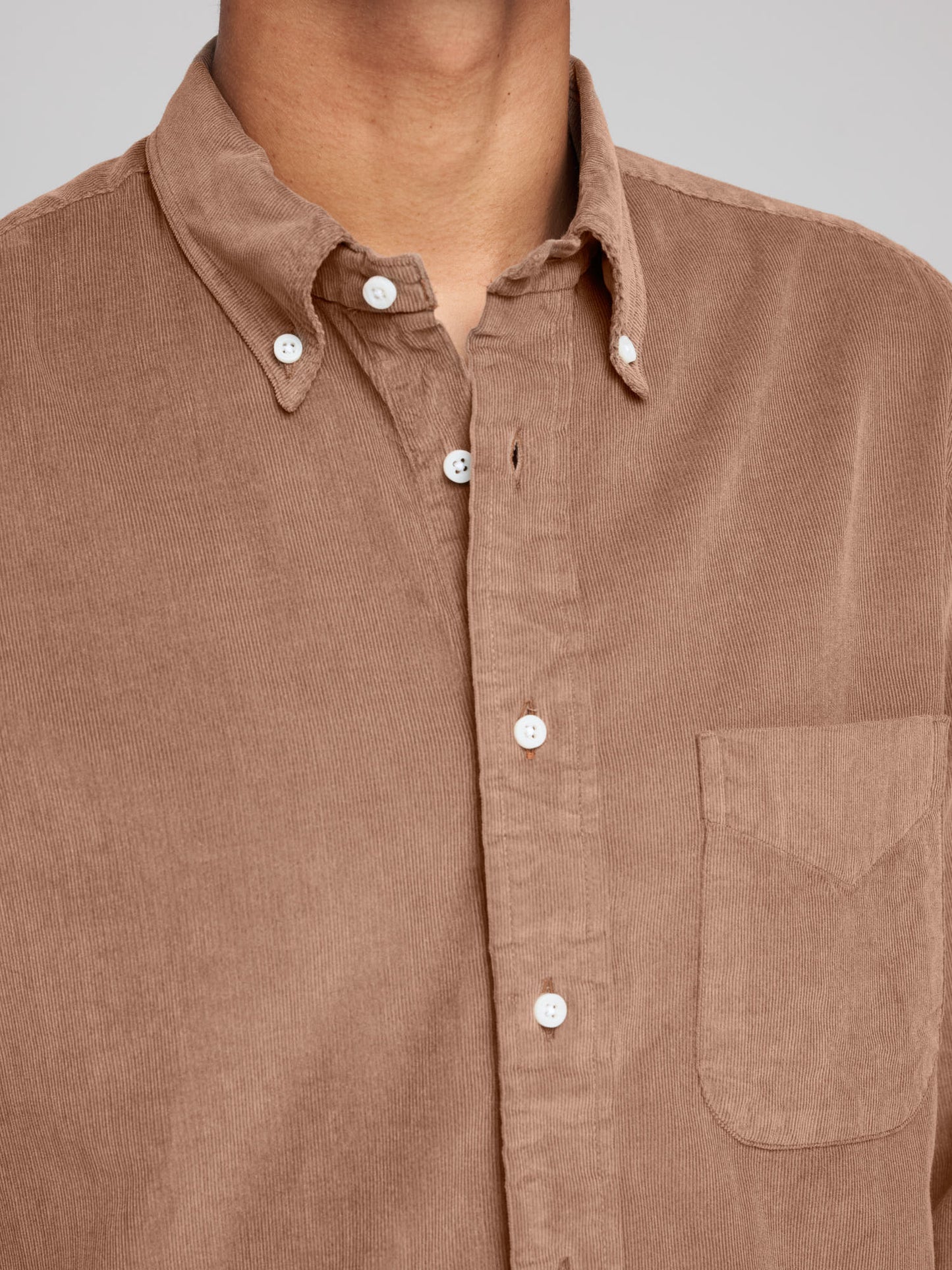 Corduroy Shirt, Tobacco