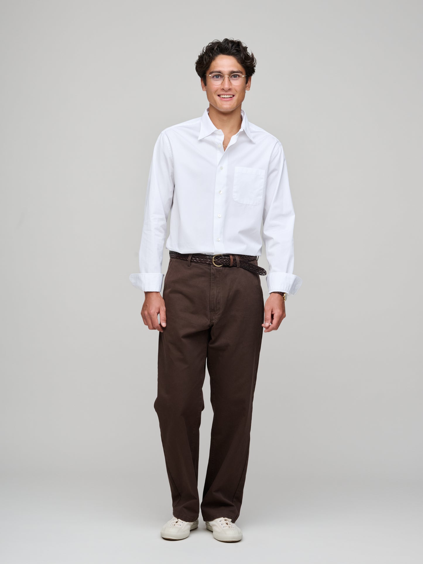 Duty Shirt Poplin, White