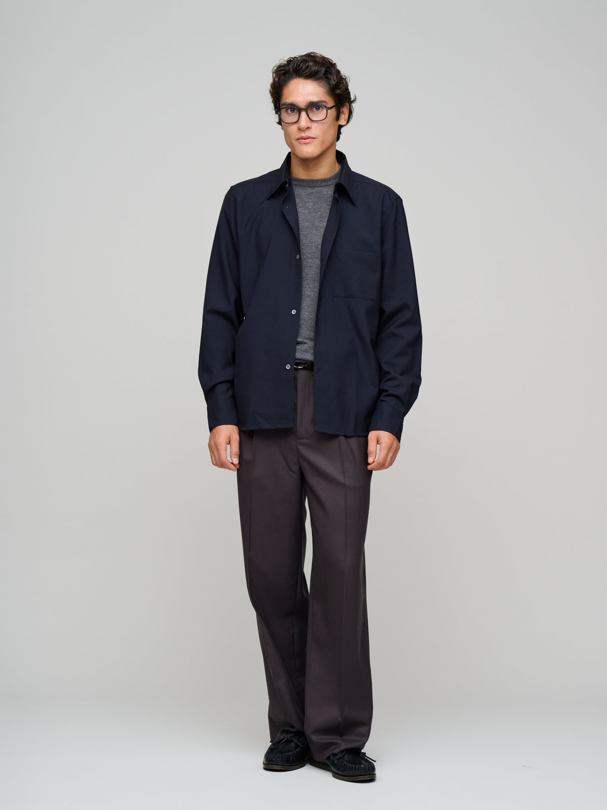 Dinner Shirt Super 100, Midnight