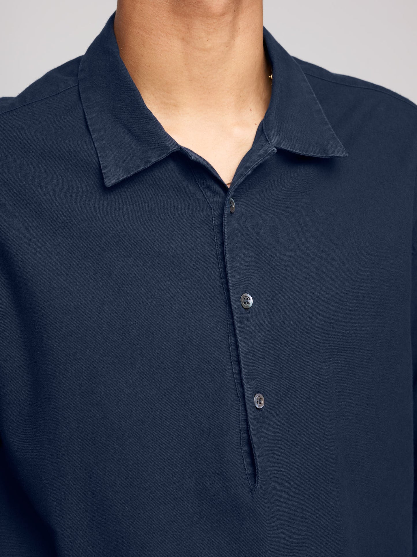 Genga Vaj Shirt, Navy