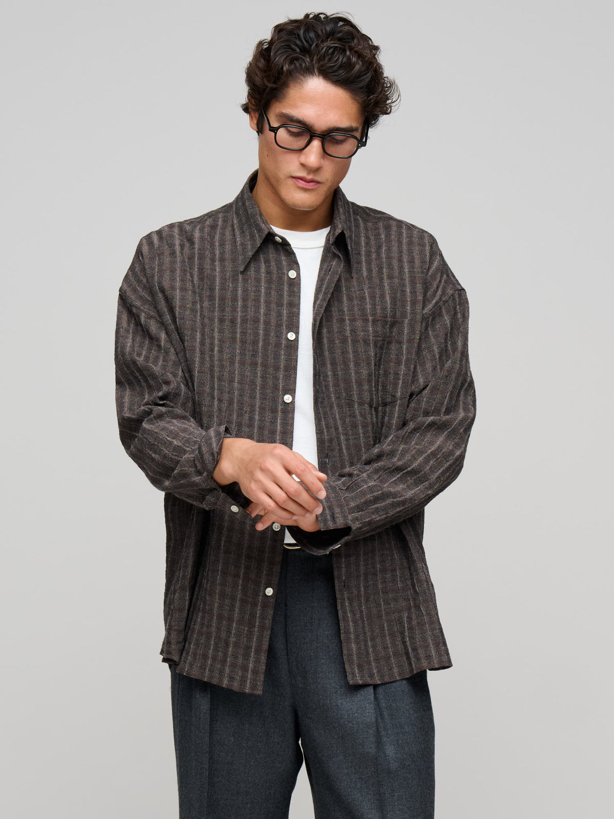 Stable Shirt, Brown