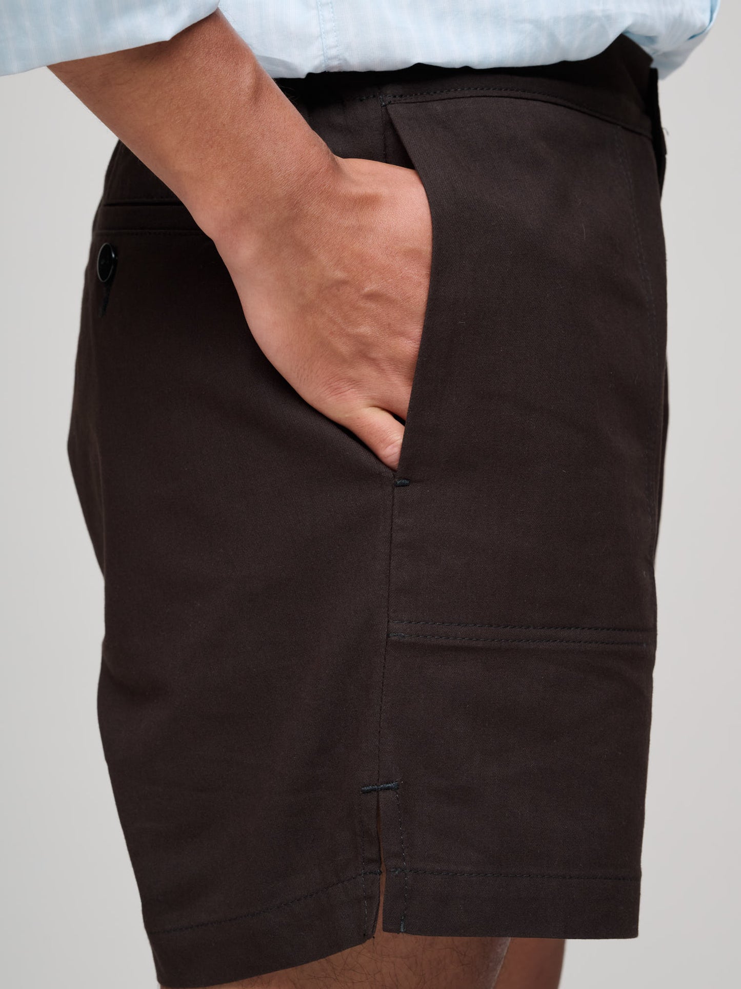 Utility Shorts, Dark Brown
