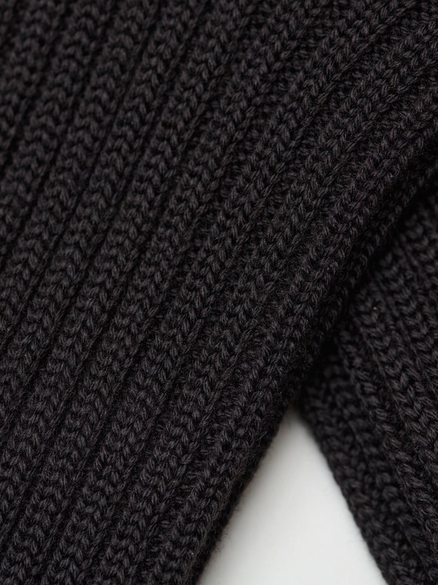 Heavy Ribbed Wool Socks, Coffee