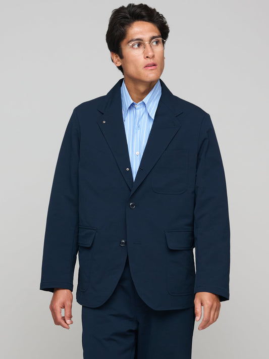 ALPHADRY Club Jacket, Navy