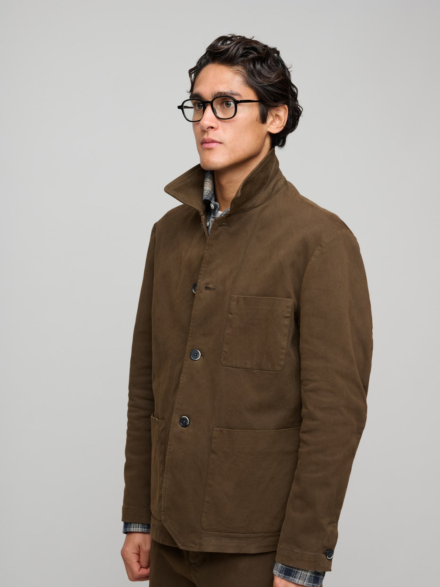 Visal Mante Overshirt, Toffee