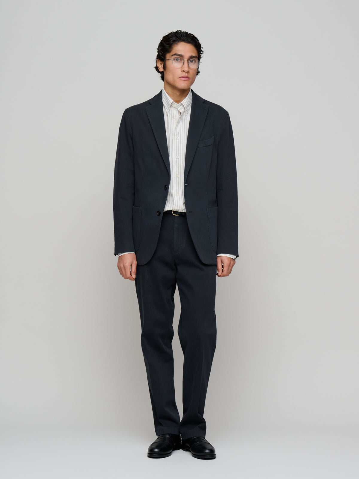Cotton Twill K-Jacket, Dark Navy