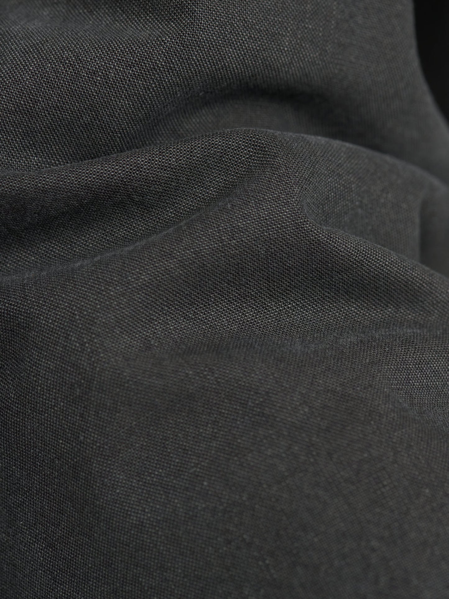 Veste de Ville Japanese Cotton Canvas, Washed Black