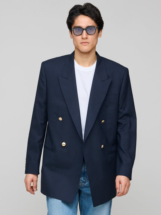 90's DB Club Blazer, Navy