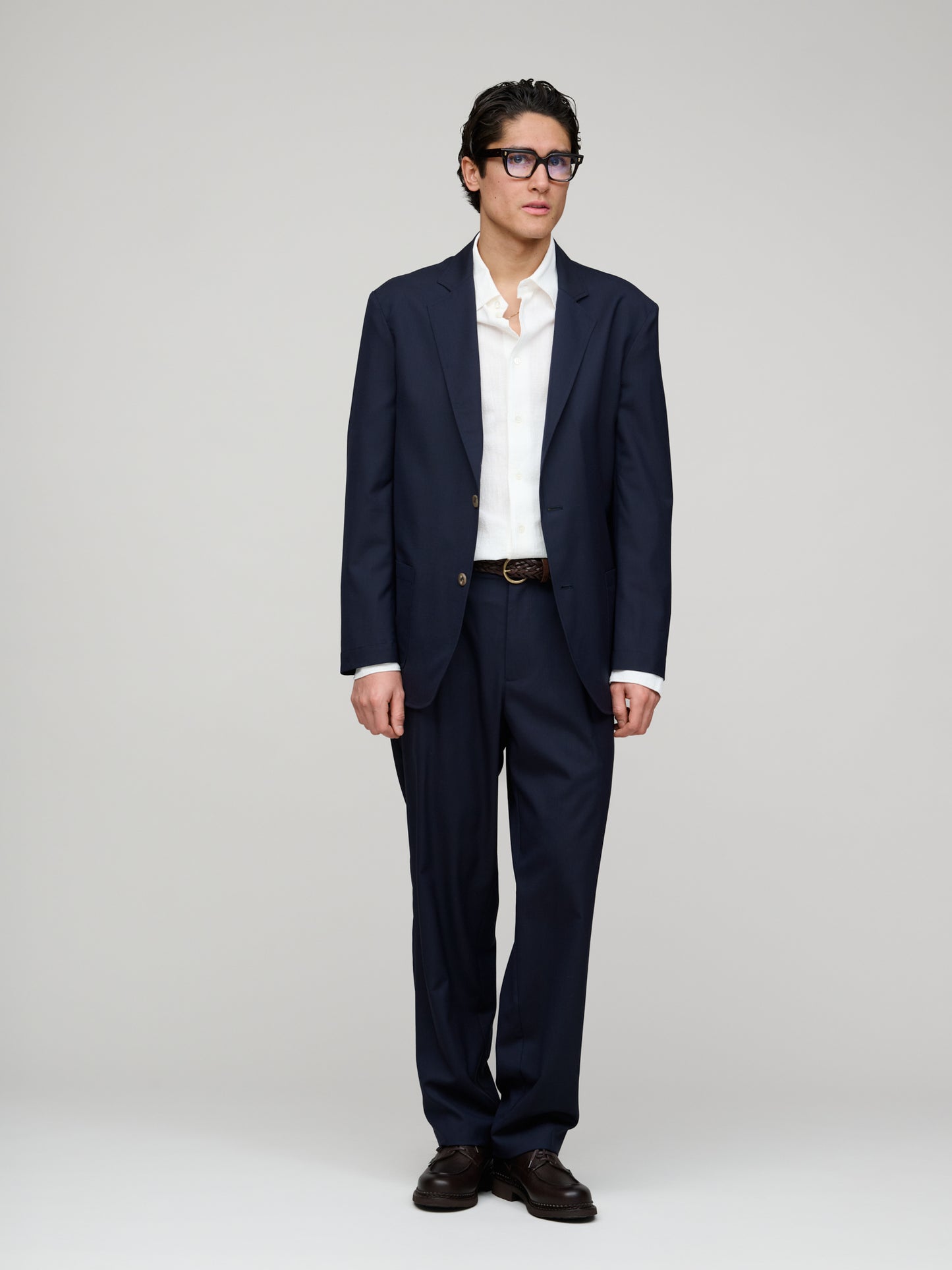 Writer's Jacket Wool, Blue