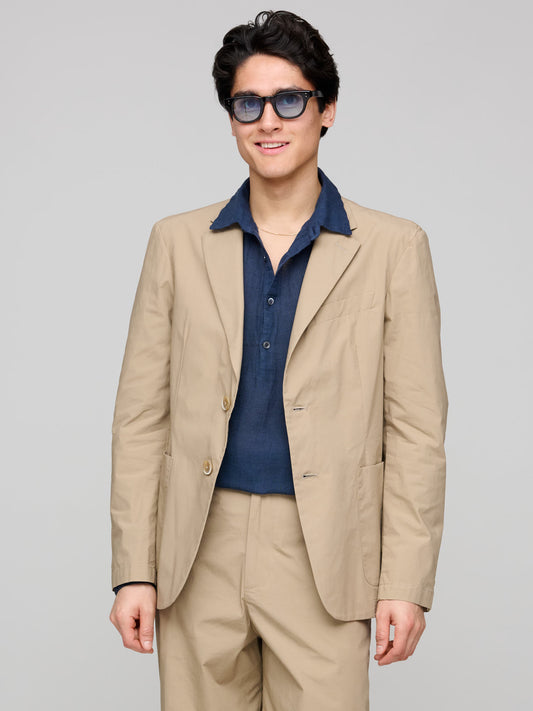 Borgo Cotton Jacket, Khaki