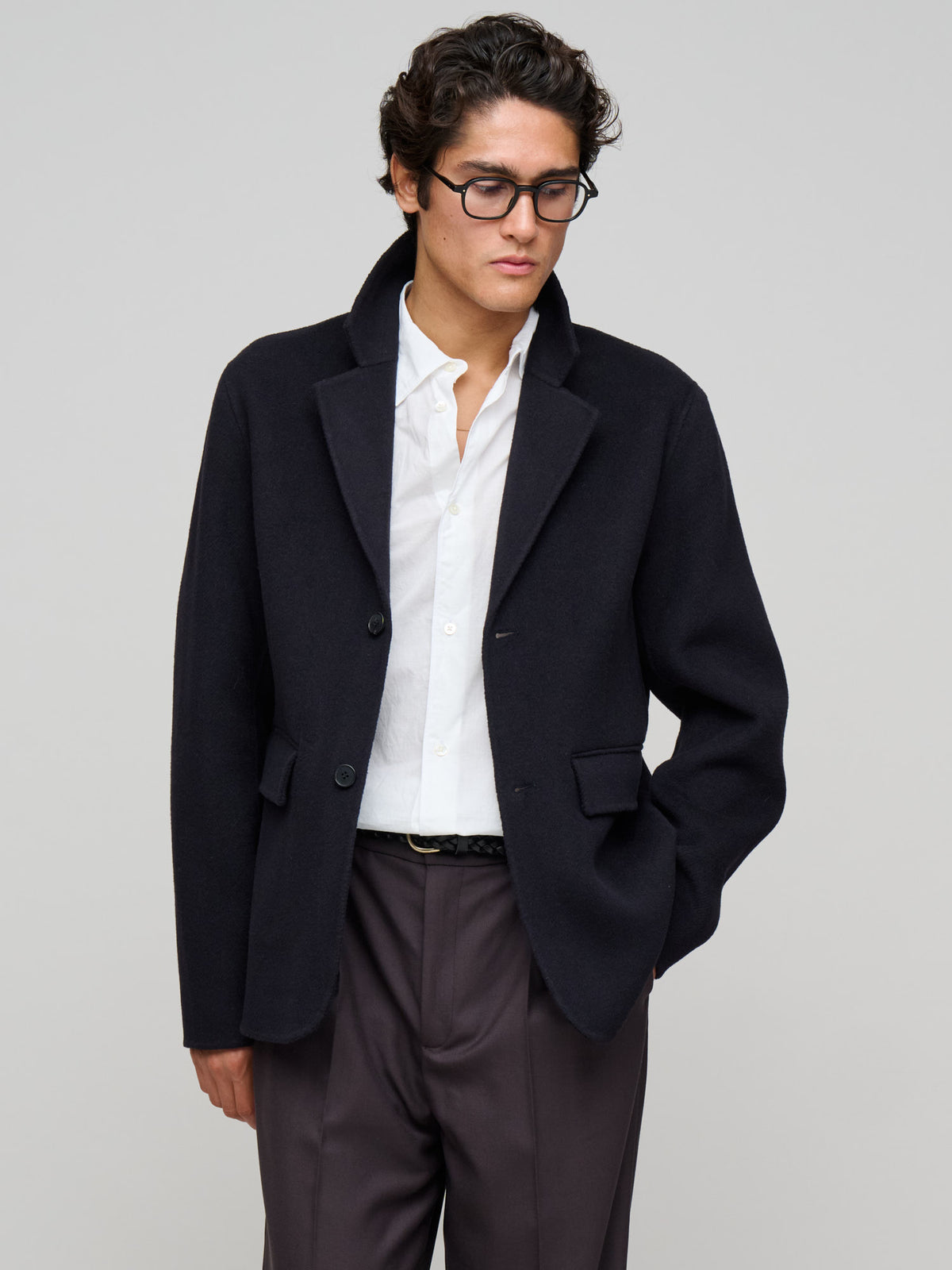 Blazer Woolcash, Midnight