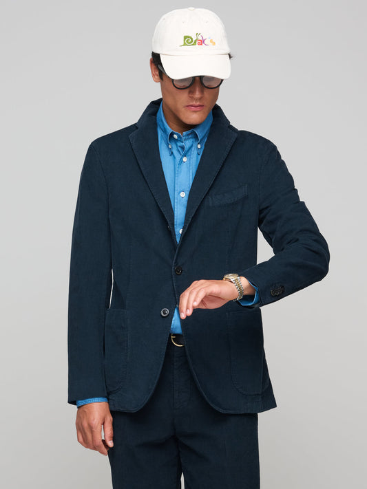 Corduroy K-Jacket, Navy