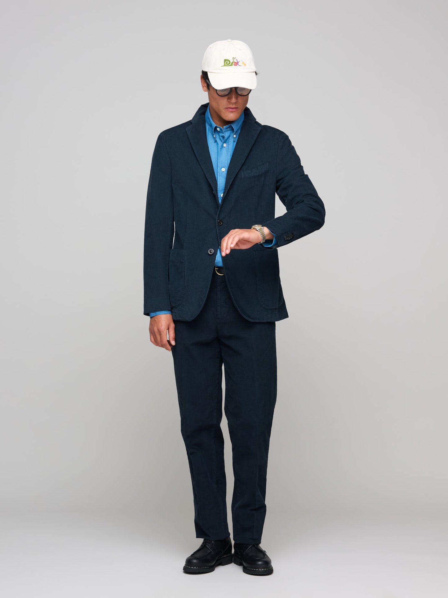 Corduroy K-Jacket, Navy