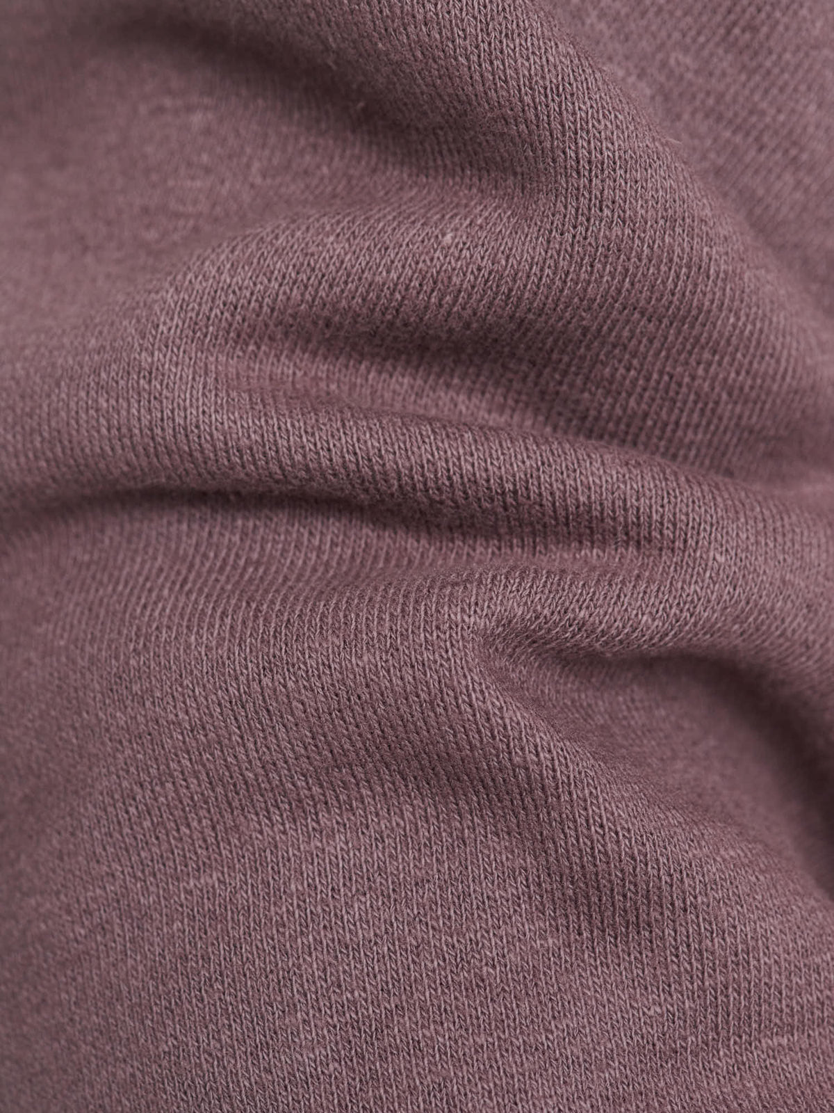 Puamana CN Sweatshirt Japanese Brushed Fleece, Raisin