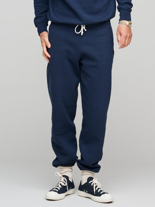Pe'ahi Sweatpant Japanese Brushed Fleece, Dark Navy