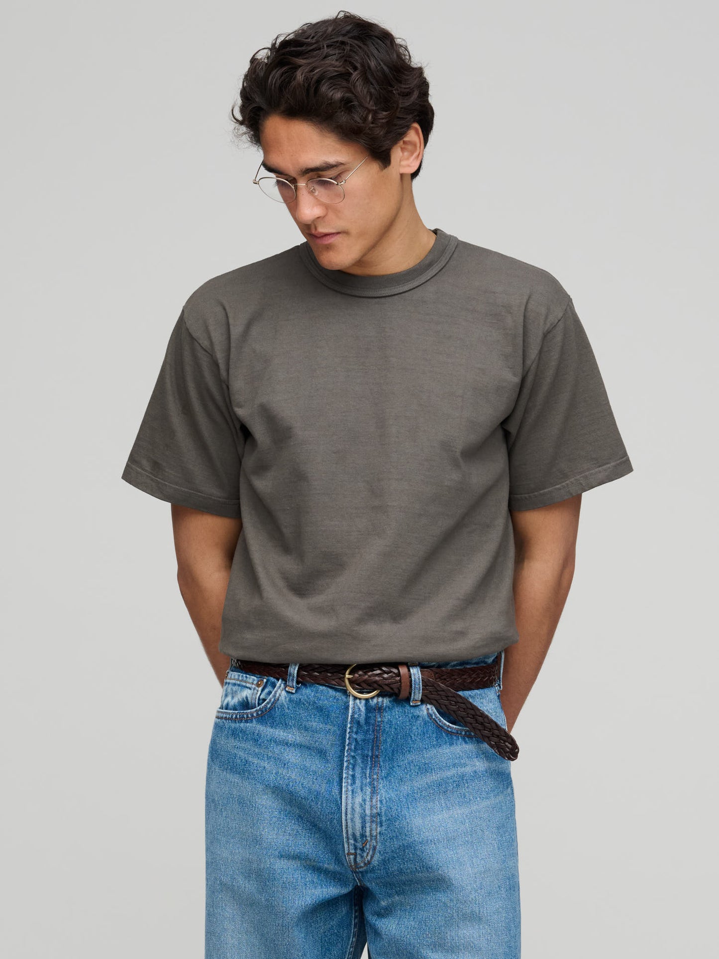 Makaha SS T-Shirt 300gsm Japanese Jersey, Beluga