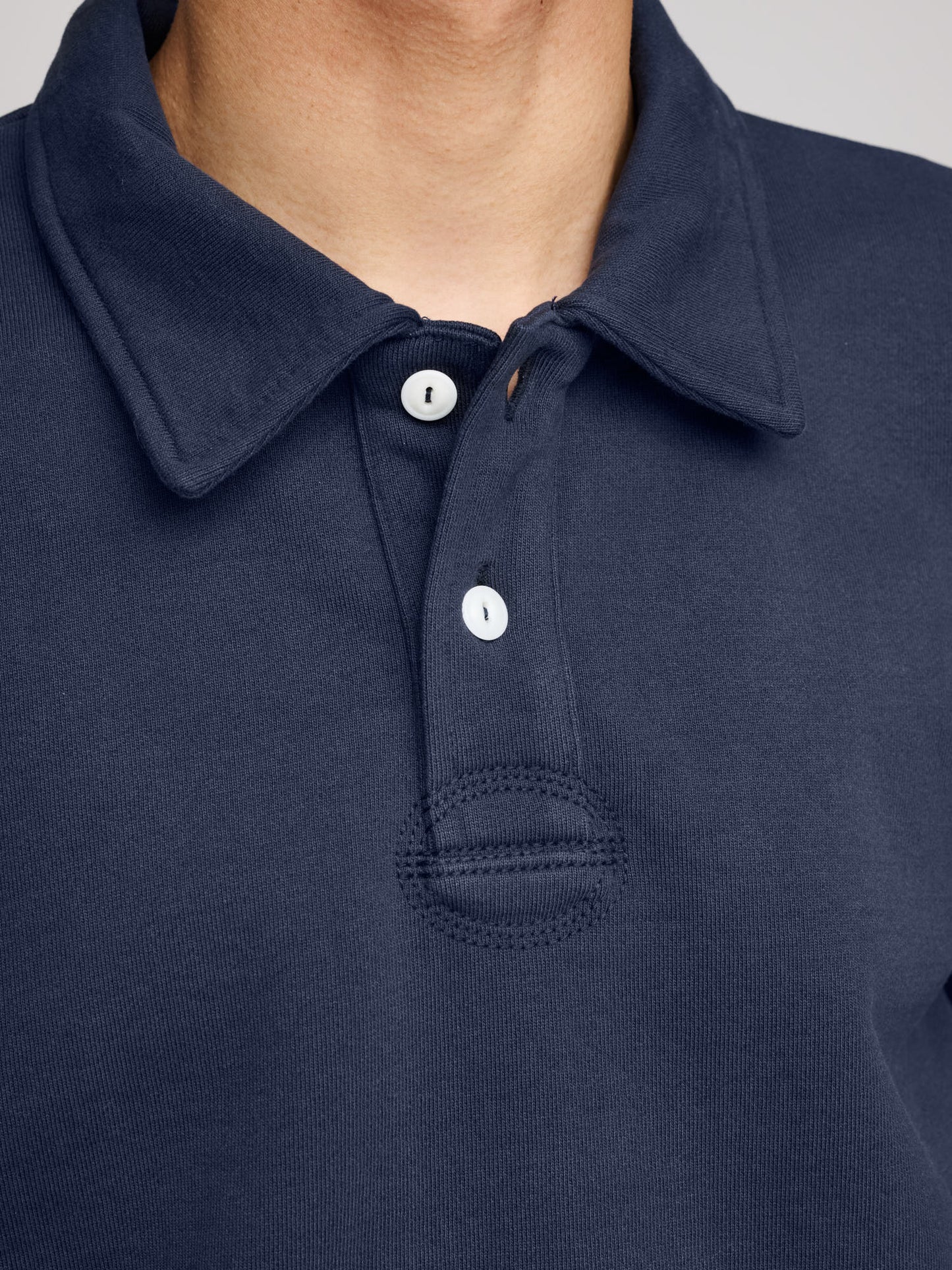 Jersey Polo, Vintage Navy